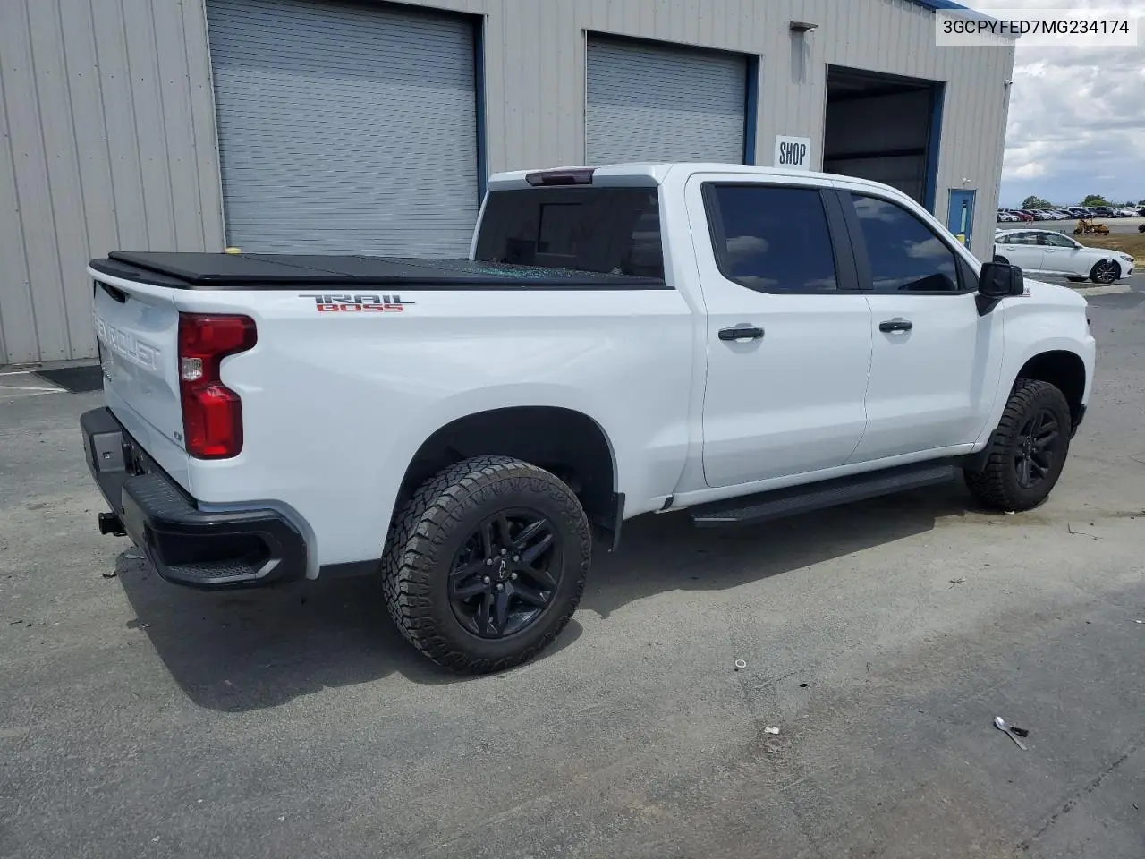 2021 Chevrolet Silverado K1500 Lt Trail Boss VIN: 3GCPYFED7MG234174 Lot: 57027925