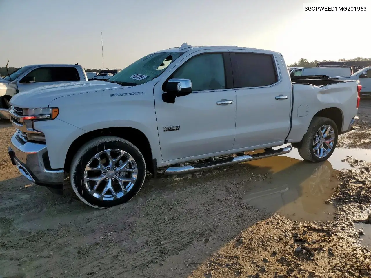 2021 Chevrolet Silverado C1500 Ltz VIN: 3GCPWEED1MG201963 Lot: 58863555