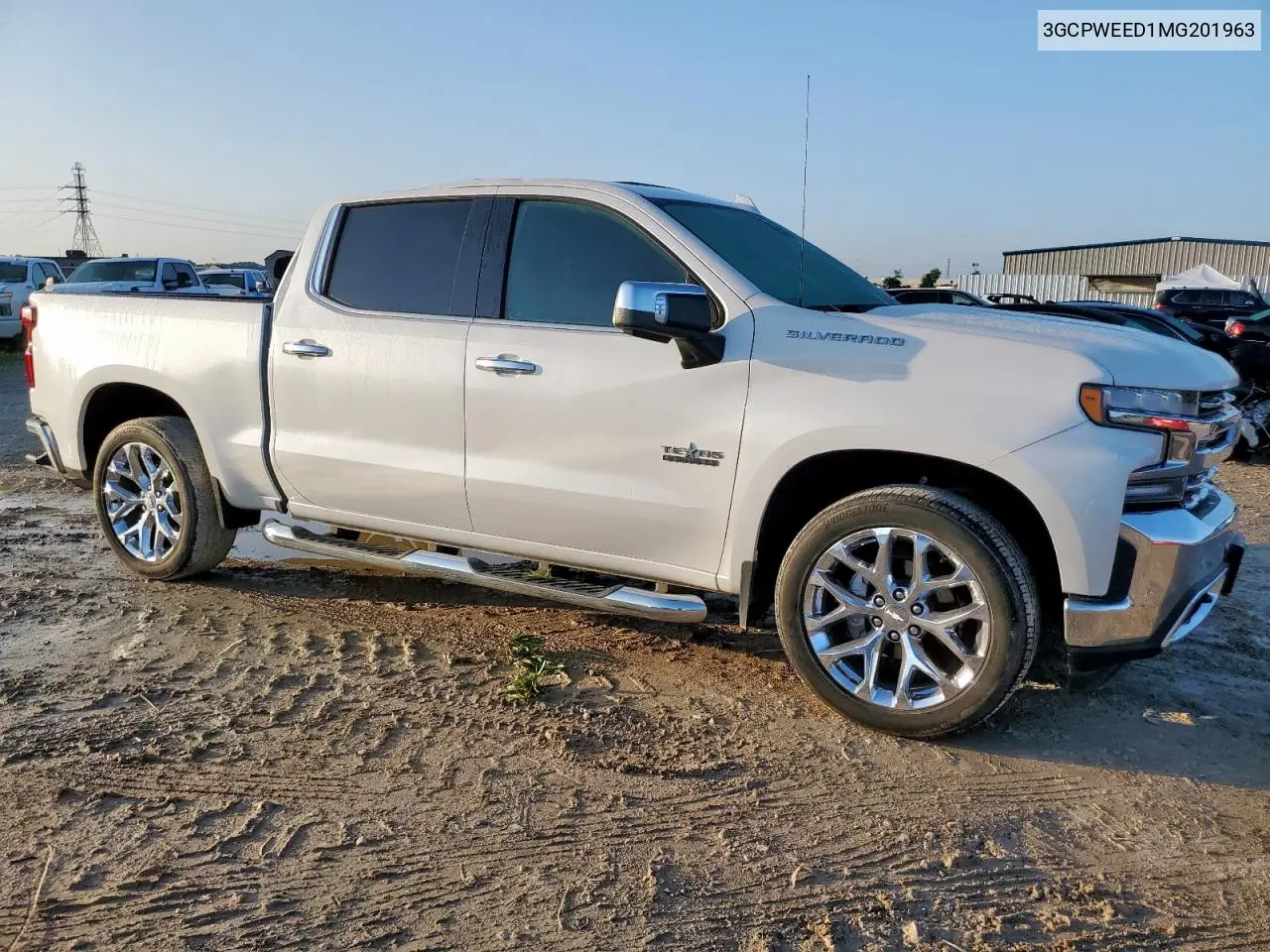 2021 Chevrolet Silverado C1500 Ltz VIN: 3GCPWEED1MG201963 Lot: 58863555