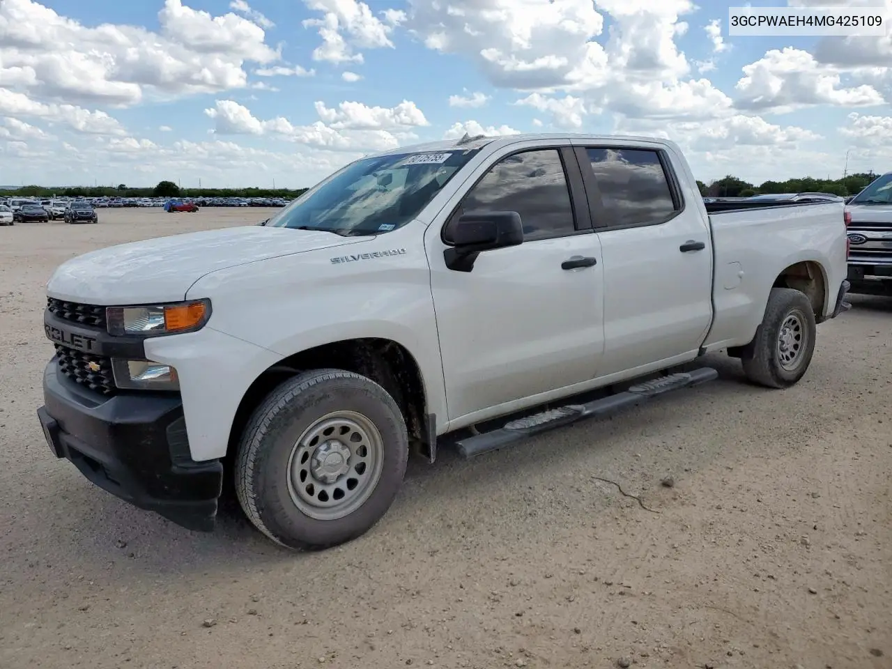 2021 Chevrolet Silverado C1500 VIN: 3GCPWAEH4MG425109 Lot: 60125755
