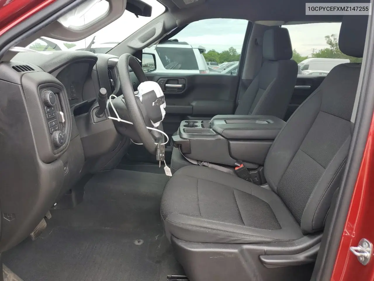 2021 Chevrolet Silverado K1500 Trail Boss Custom VIN: 1GCPYCEFXMZ147255 Lot: 61611045