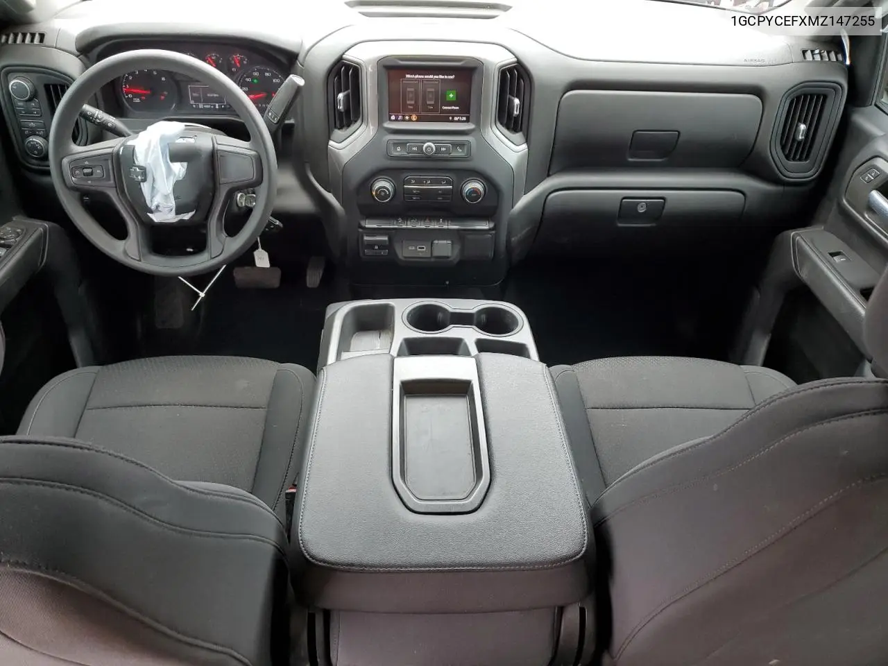 2021 Chevrolet Silverado K1500 Trail Boss Custom VIN: 1GCPYCEFXMZ147255 Lot: 61611045