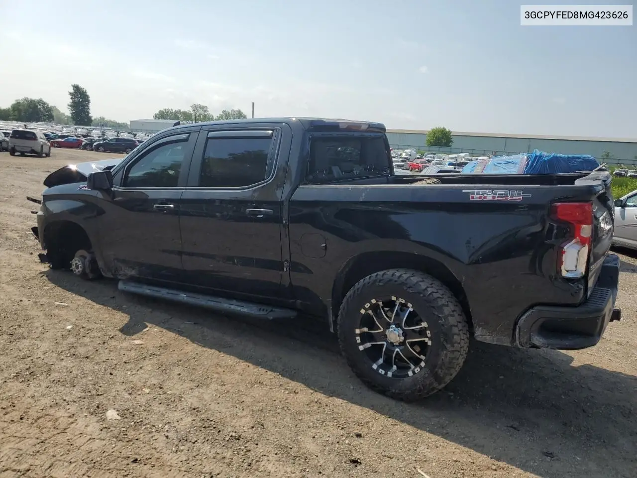 2021 Chevrolet Silverado K1500 Lt Trail Boss VIN: 3GCPYFED8MG423626 Lot: 61645225