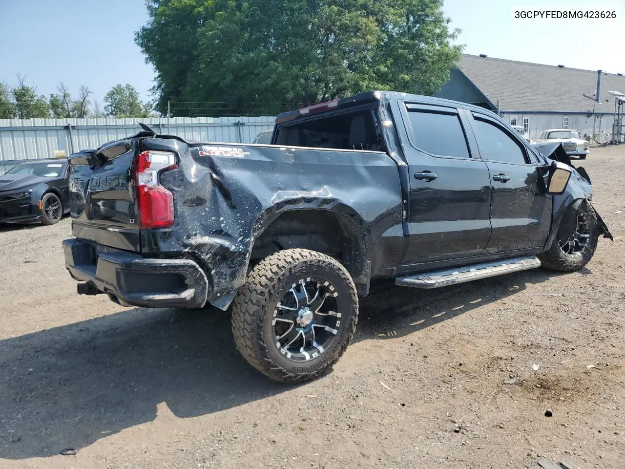 2021 Chevrolet Silverado K1500 Lt Trail Boss VIN: 3GCPYFED8MG423626 Lot: 61645225