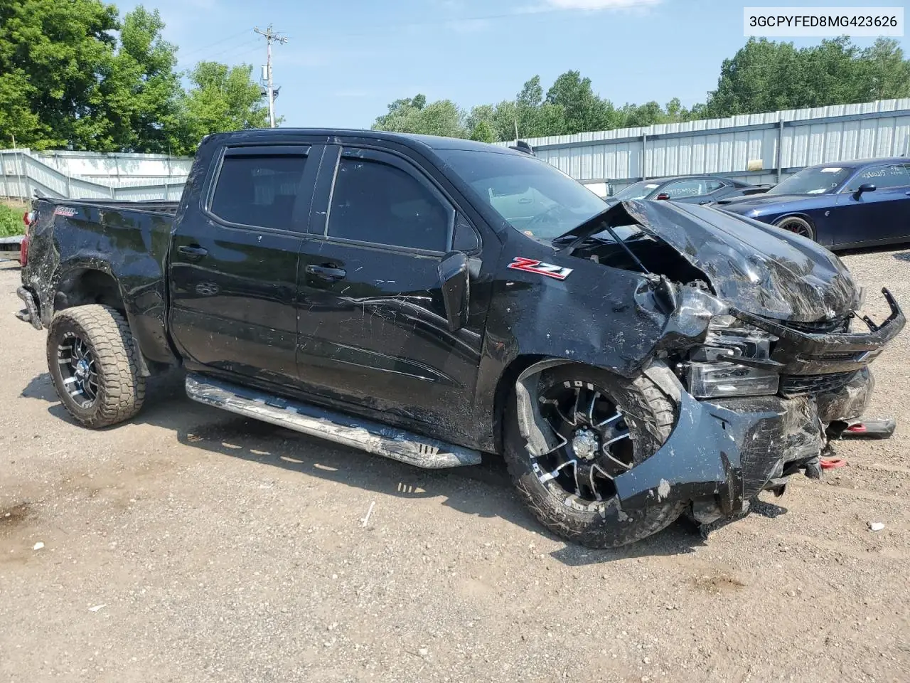 2021 Chevrolet Silverado K1500 Lt Trail Boss VIN: 3GCPYFED8MG423626 Lot: 61645225