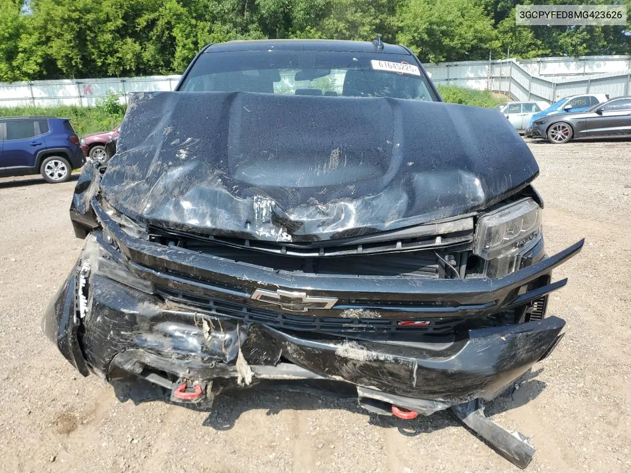 2021 Chevrolet Silverado K1500 Lt Trail Boss VIN: 3GCPYFED8MG423626 Lot: 61645225