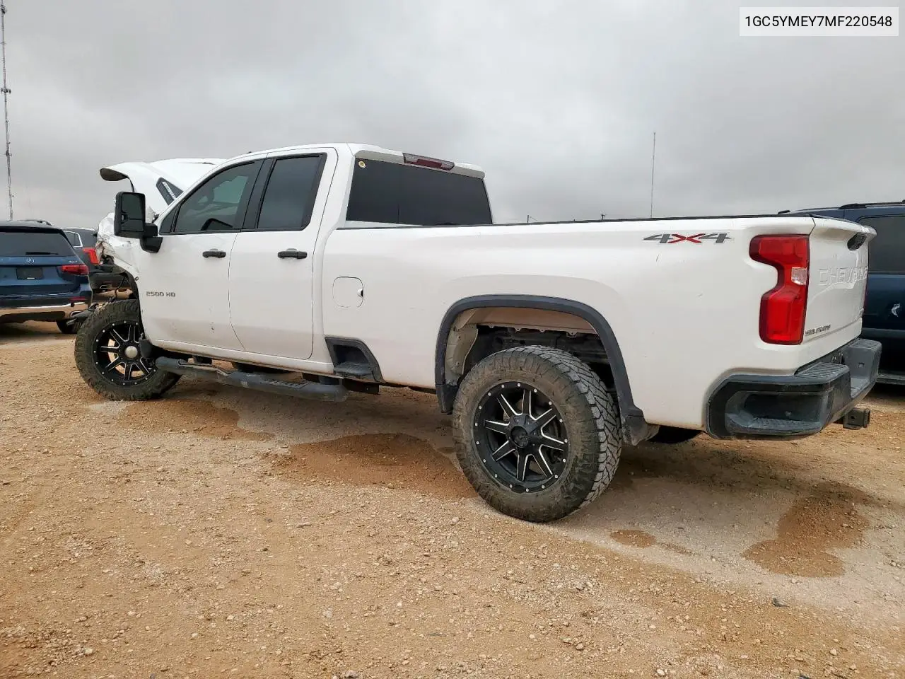 2021 Chevrolet Silverado K2500 Custom VIN: 1GC5YMEY7MF220548 Lot: 62502305