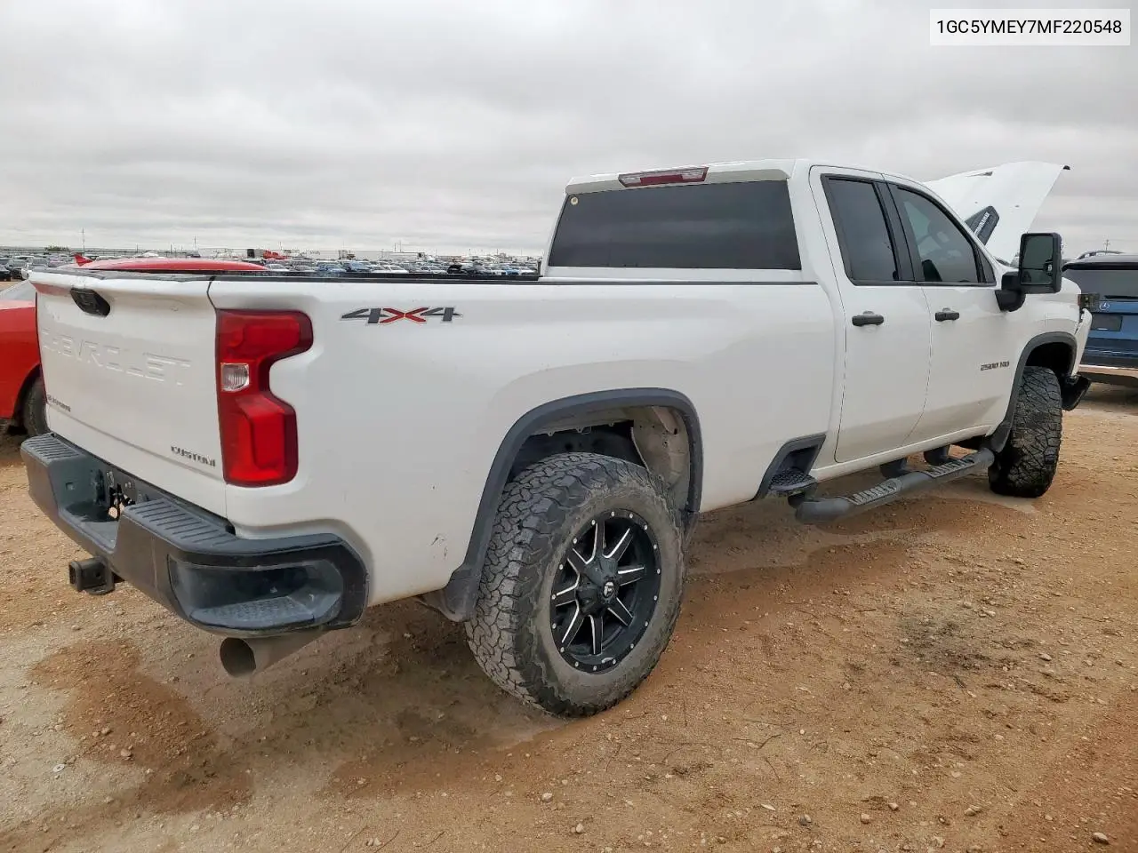 2021 Chevrolet Silverado K2500 Custom VIN: 1GC5YMEY7MF220548 Lot: 62502305