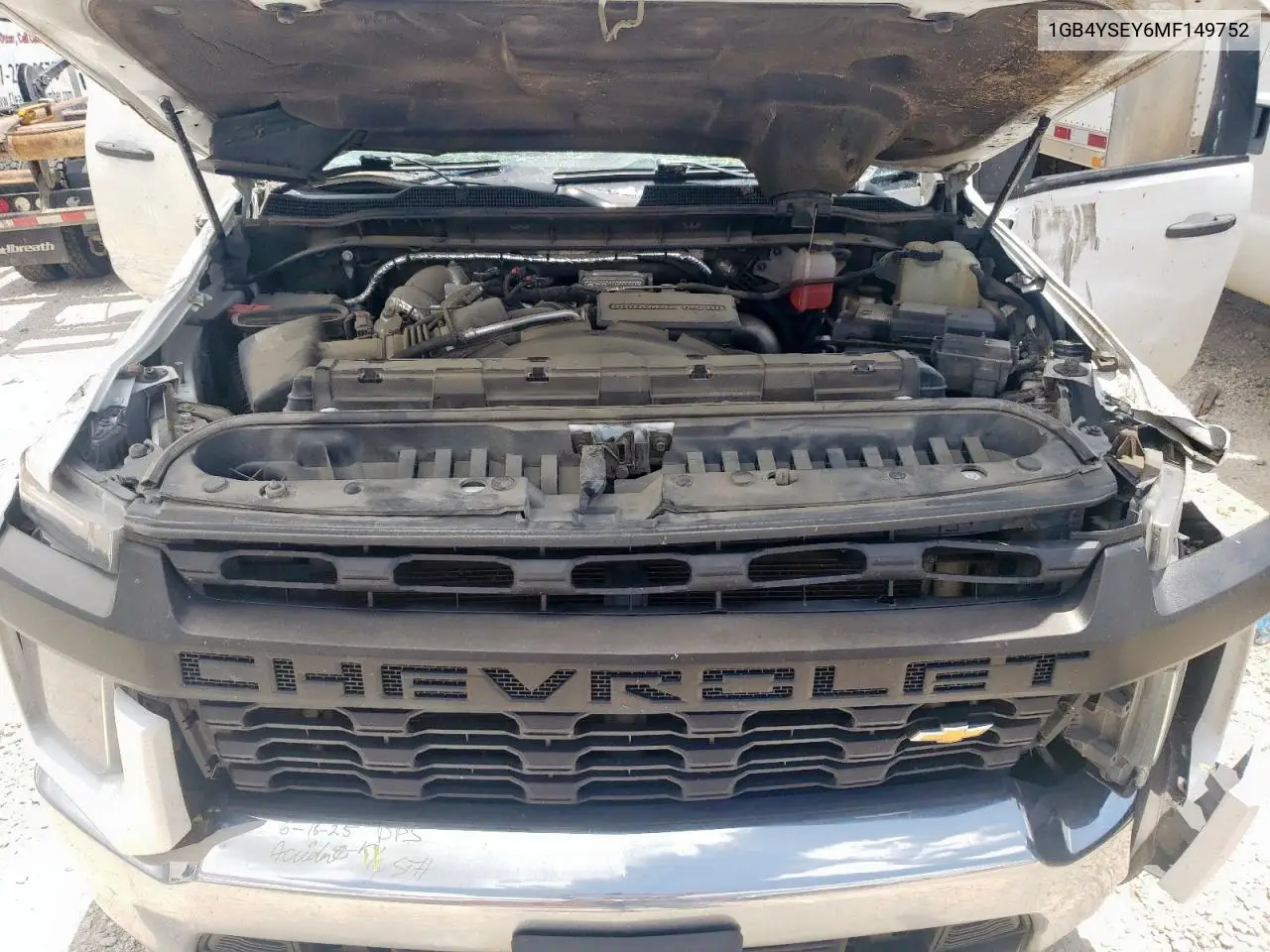 2021 Chevrolet Silverado K3500 VIN: 1GB4YSEY6MF149752 Lot: 62503175
