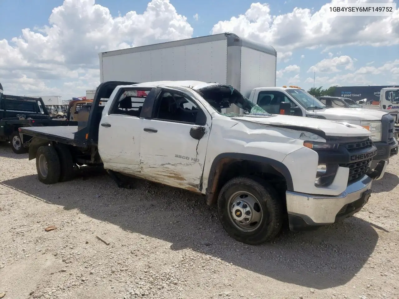 2021 Chevrolet Silverado K3500 VIN: 1GB4YSEY6MF149752 Lot: 62503175