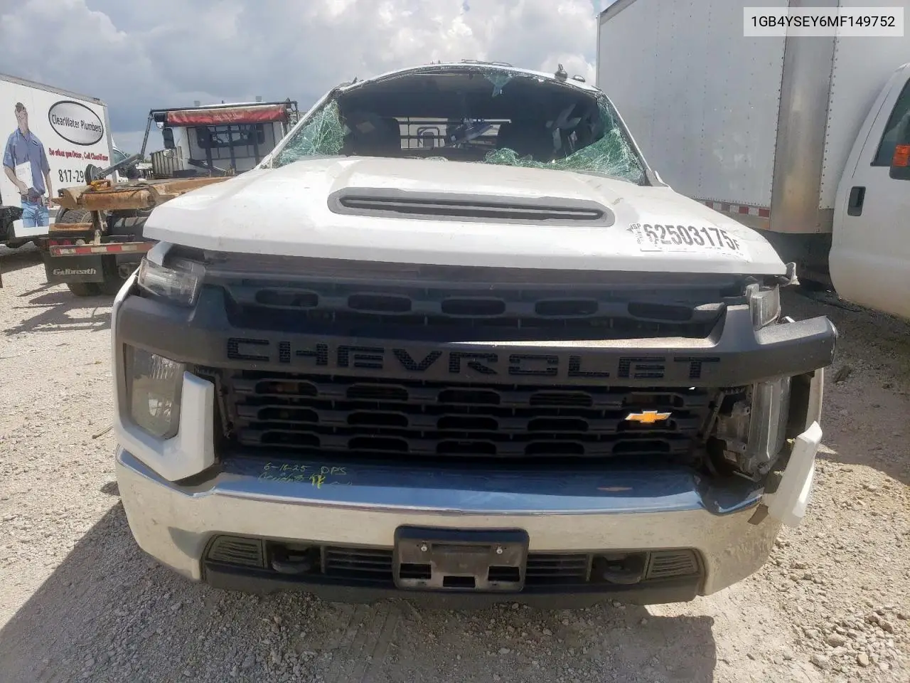 2021 Chevrolet Silverado K3500 VIN: 1GB4YSEY6MF149752 Lot: 62503175