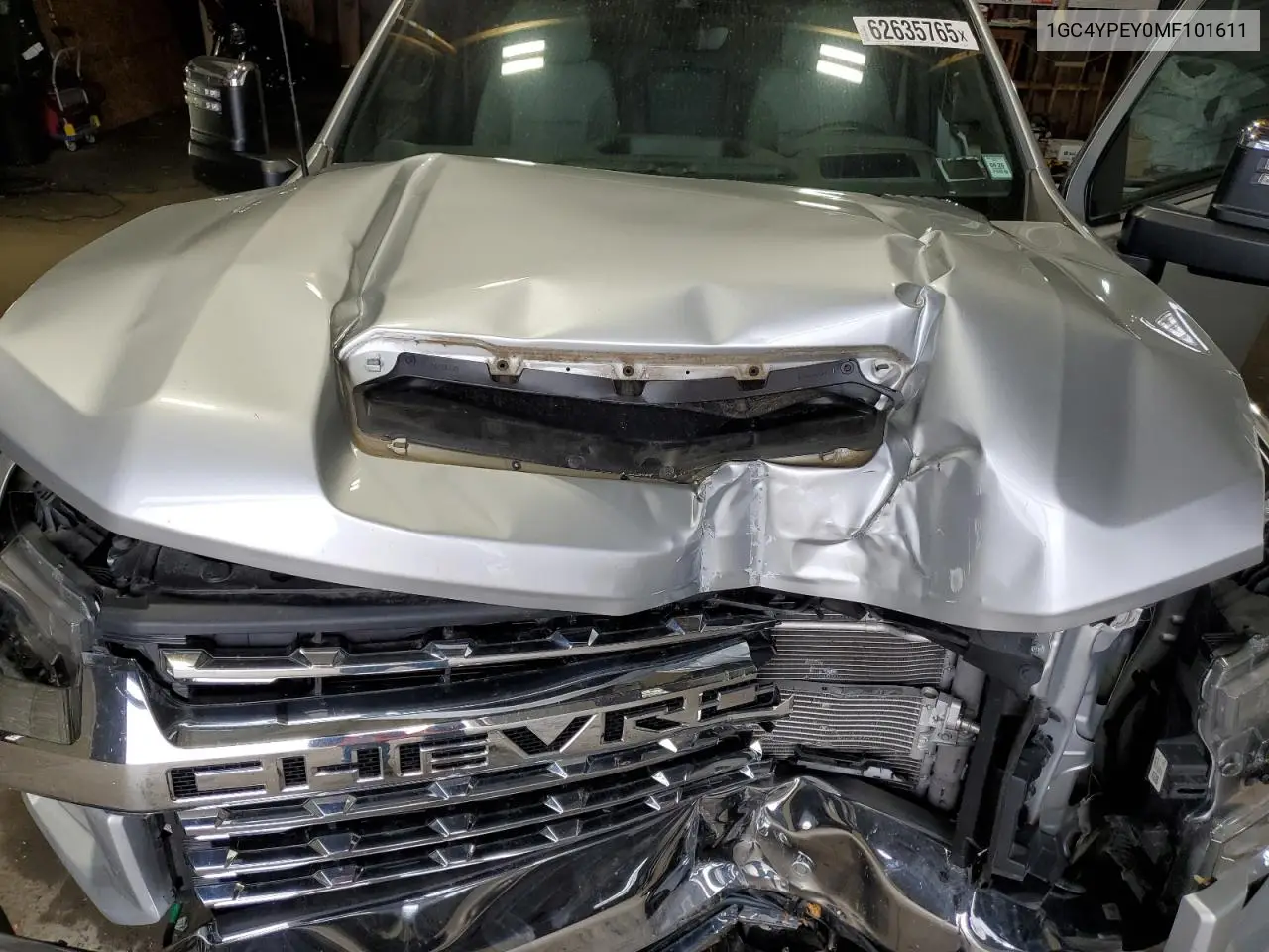 2021 Chevrolet Silverado K2500 Heavy Duty Ltz VIN: 1GC4YPEY0MF101611 Lot: 62635765