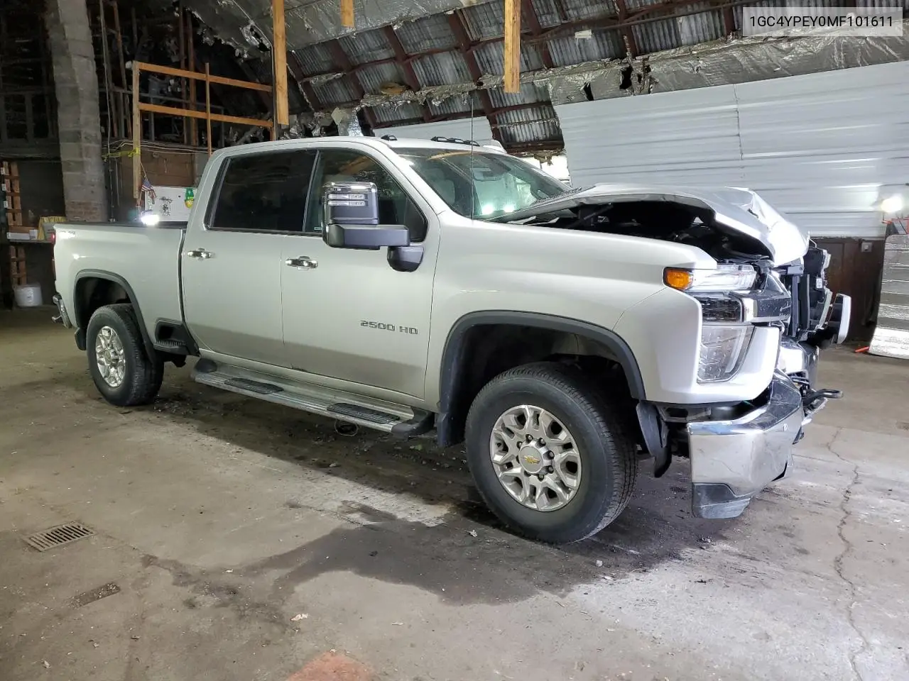 2021 Chevrolet Silverado K2500 Heavy Duty Ltz VIN: 1GC4YPEY0MF101611 Lot: 62635765