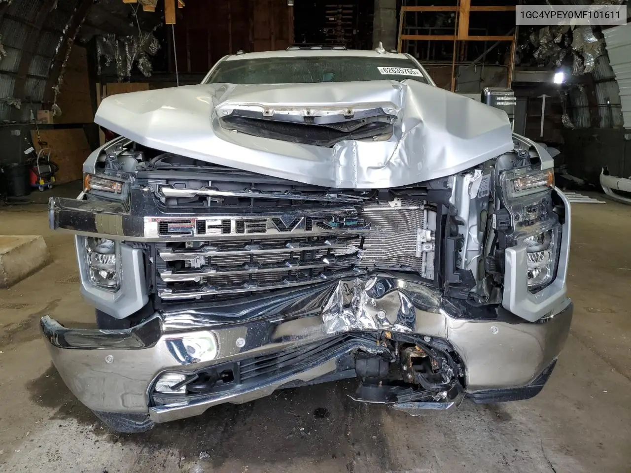 2021 Chevrolet Silverado K2500 Heavy Duty Ltz VIN: 1GC4YPEY0MF101611 Lot: 62635765