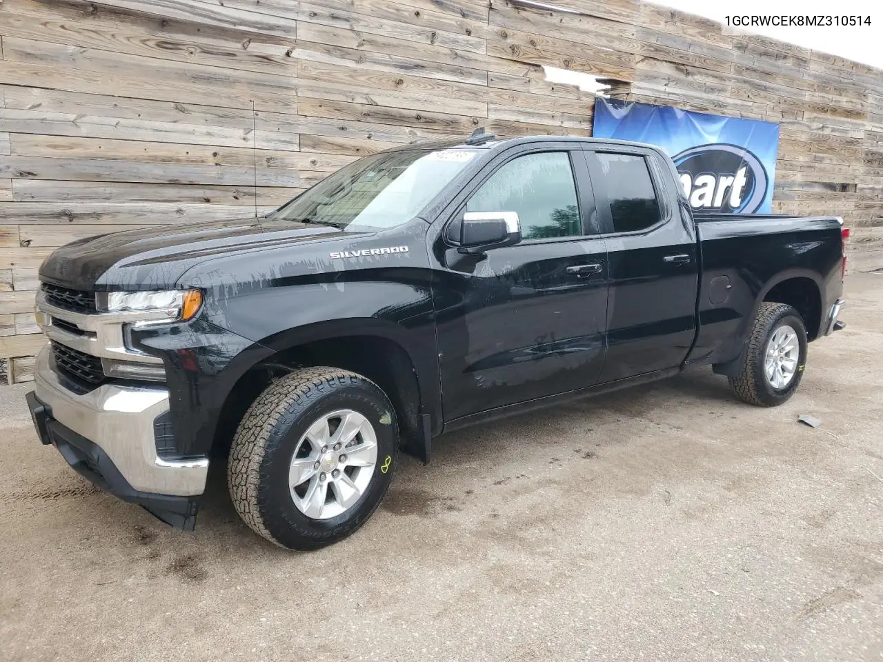 2021 Chevrolet Silverado C1500 Lt VIN: 1GCRWCEK8MZ310514 Lot: 62744035