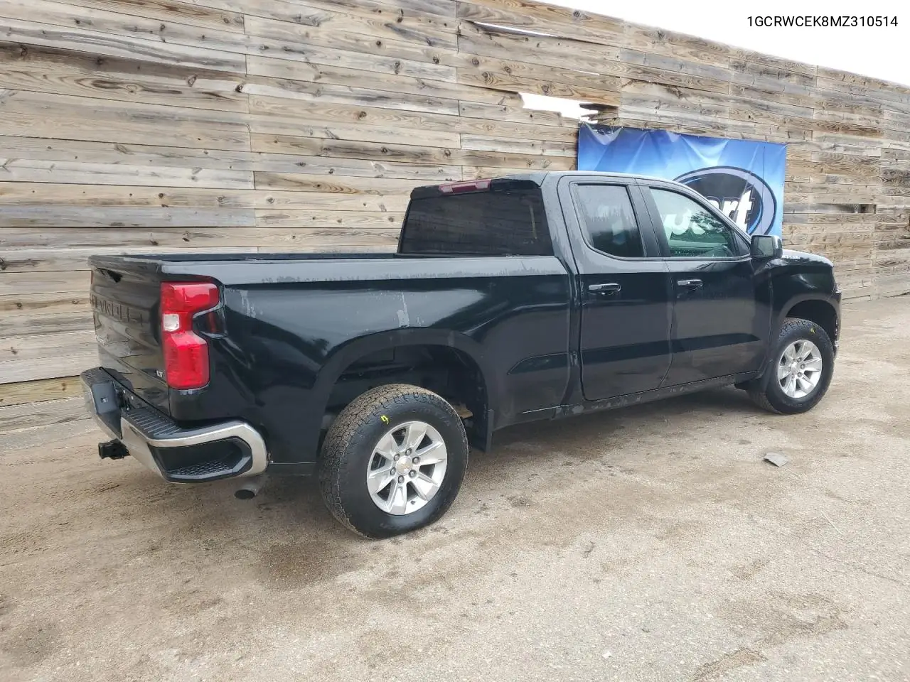 2021 Chevrolet Silverado C1500 Lt VIN: 1GCRWCEK8MZ310514 Lot: 62744035
