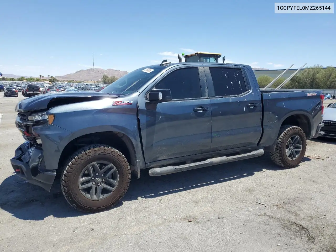 2021 Chevrolet Silverado K1500 Lt Trail Boss VIN: 1GCPYFEL0MZ265144 Lot: 62860295