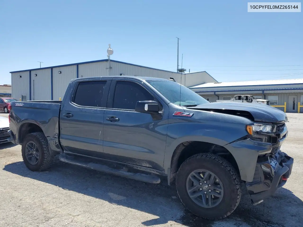 2021 Chevrolet Silverado K1500 Lt Trail Boss VIN: 1GCPYFEL0MZ265144 Lot: 62860295