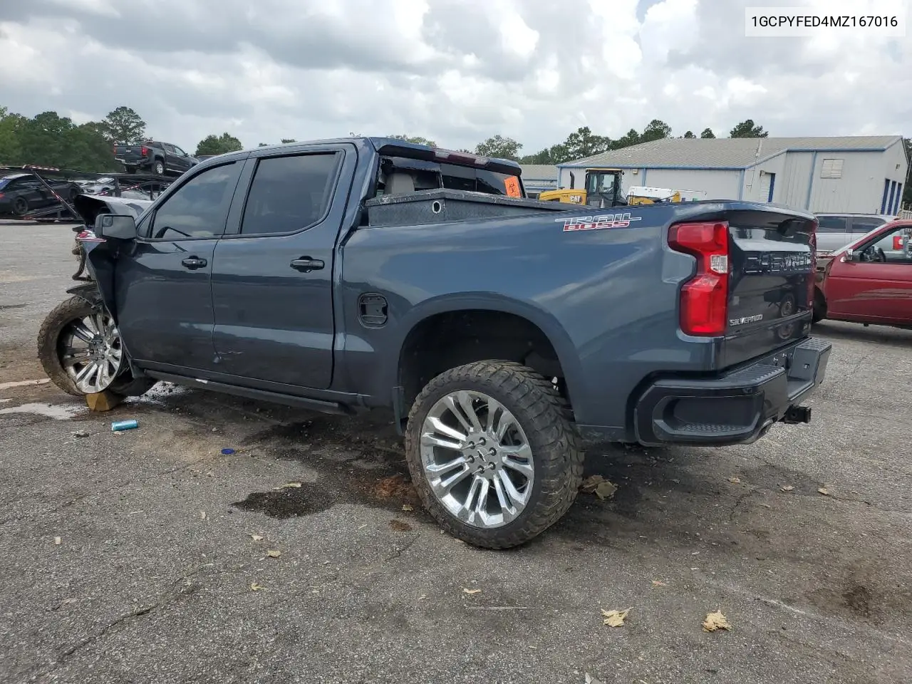 2021 Chevrolet Silverado K1500 Lt Trail Boss VIN: 1GCPYFED4MZ167016 Lot: 62874125