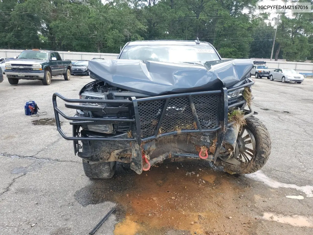 2021 Chevrolet Silverado K1500 Lt Trail Boss VIN: 1GCPYFED4MZ167016 Lot: 62874125