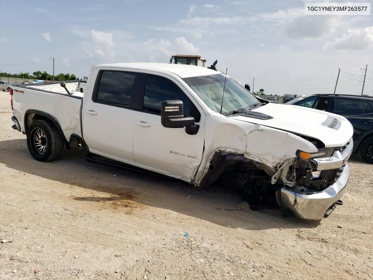 2021 Chevrolet Silverado K2500 Heavy Duty Lt VIN: 1GC1YNEY3MF263577 Lot: 62947925