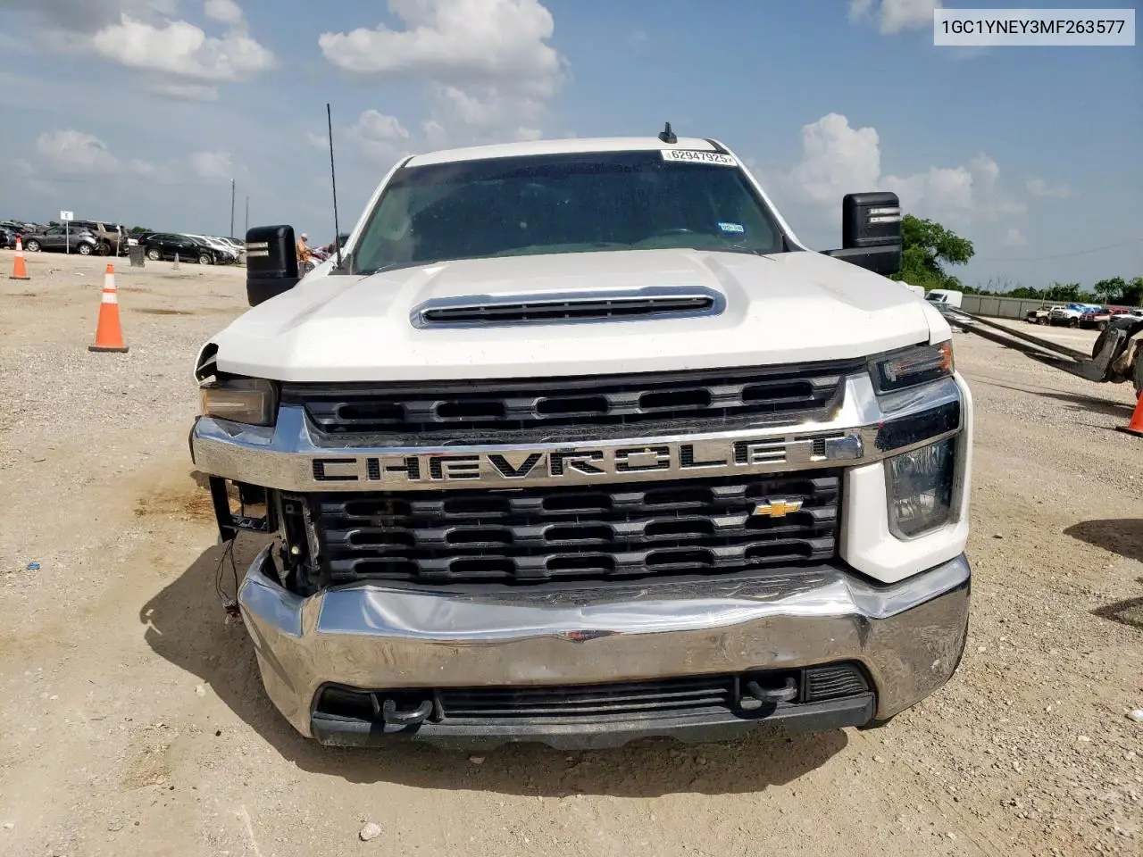 2021 Chevrolet Silverado K2500 Heavy Duty Lt VIN: 1GC1YNEY3MF263577 Lot: 62947925