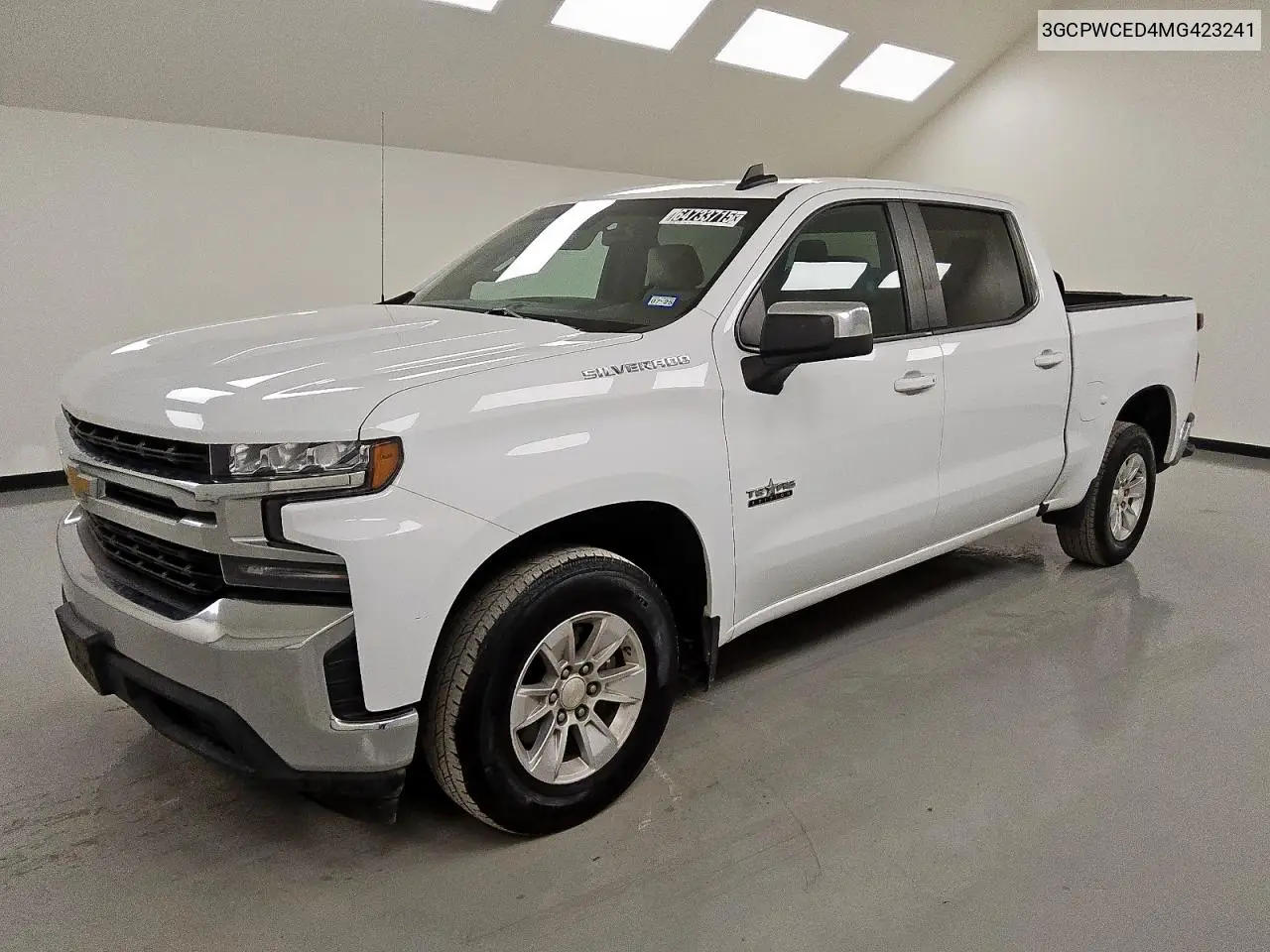 2021 Chevrolet Silverado C1500 Lt VIN: 3GCPWCED4MG423241 Lot: 64733715