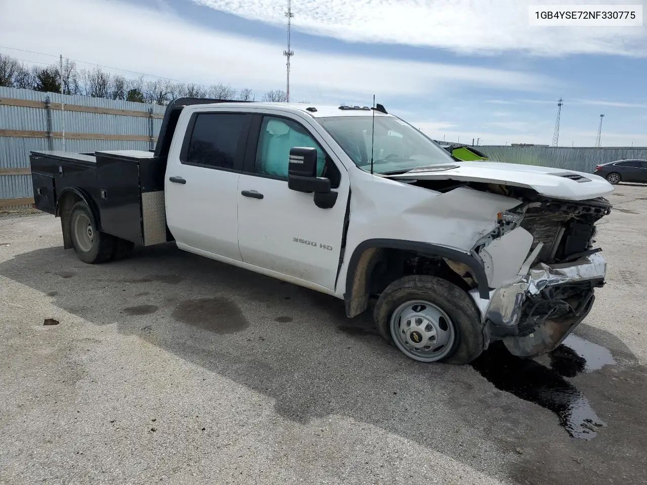 2022 Chevrolet Silverado K3500 VIN: 1GB4YSE72NF330775 Lot: 50227885