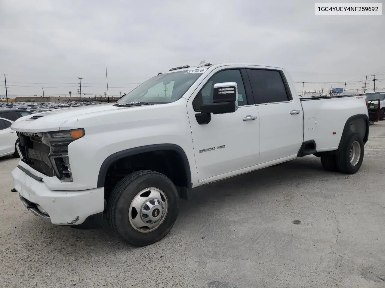 2022 Chevrolet Silverado K3500 Ltz VIN: 1GC4YUEY4NF259692 Lot: 50911975