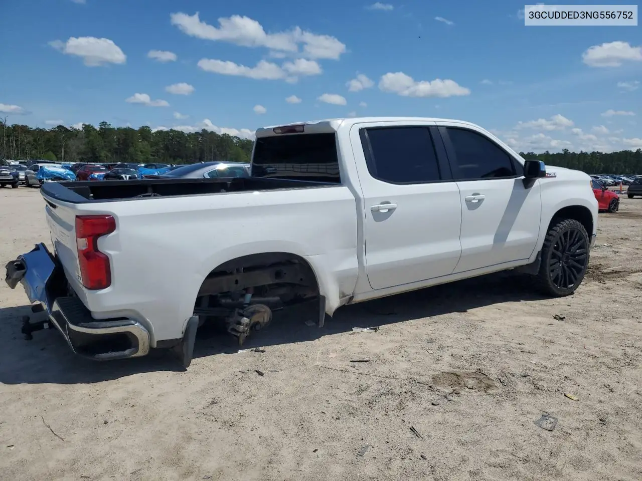 2022 Chevrolet Silverado K1500 Lt VIN: 3GCUDDED3NG556752 Lot: 55847855