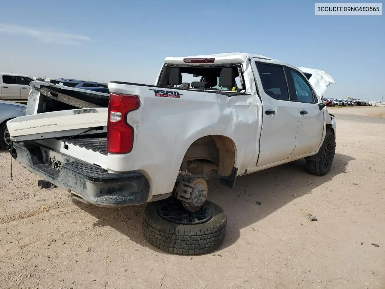 2022 Chevrolet Silverado K1500 Lt Trail Boss VIN: 3GCUDFED9NG683565 Lot: 56344725