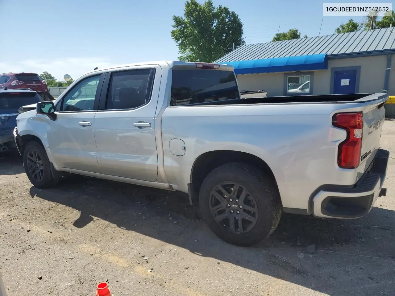 2022 Chevrolet Silverado K1500 Rst VIN: 1GCUDEED1NZ547652 Lot: 56416675