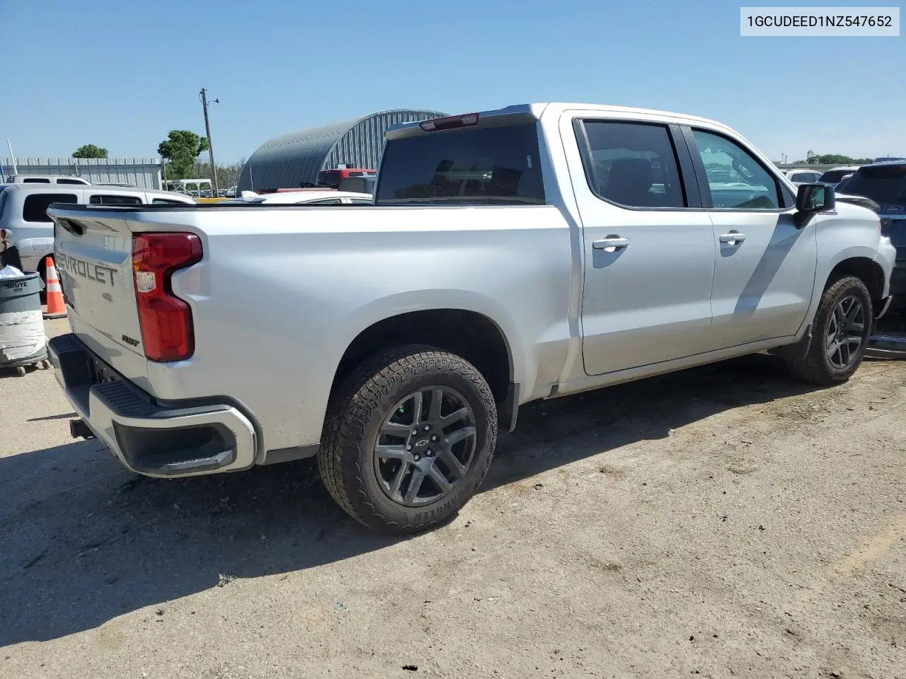 2022 Chevrolet Silverado K1500 Rst VIN: 1GCUDEED1NZ547652 Lot: 56416675