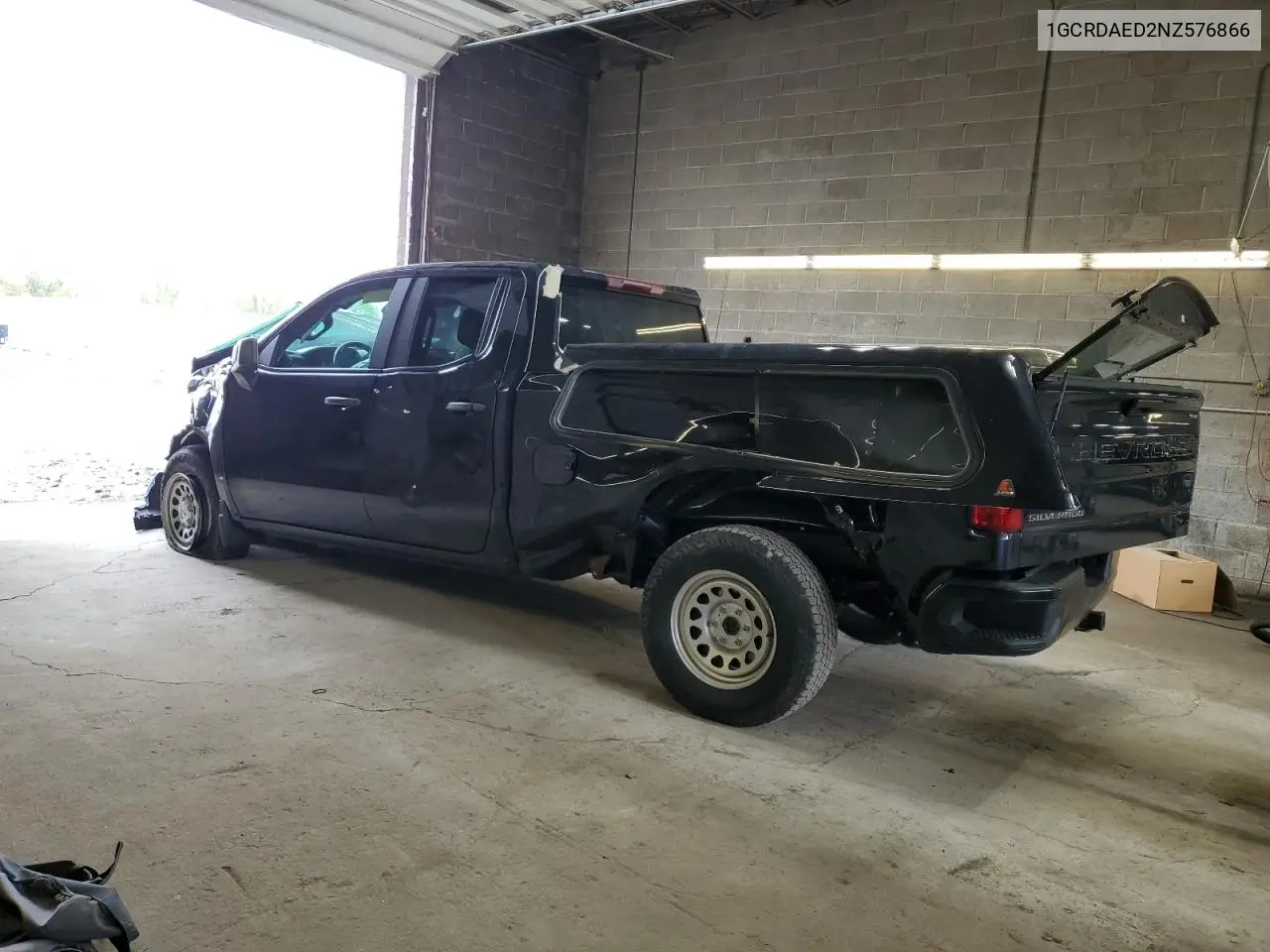 2022 Chevrolet Silverado K1500 VIN: 1GCRDAED2NZ576866 Lot: 56840895