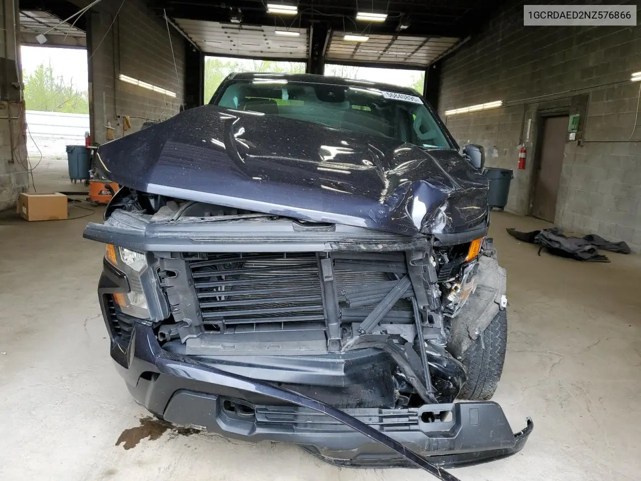 2022 Chevrolet Silverado K1500 VIN: 1GCRDAED2NZ576866 Lot: 56840895