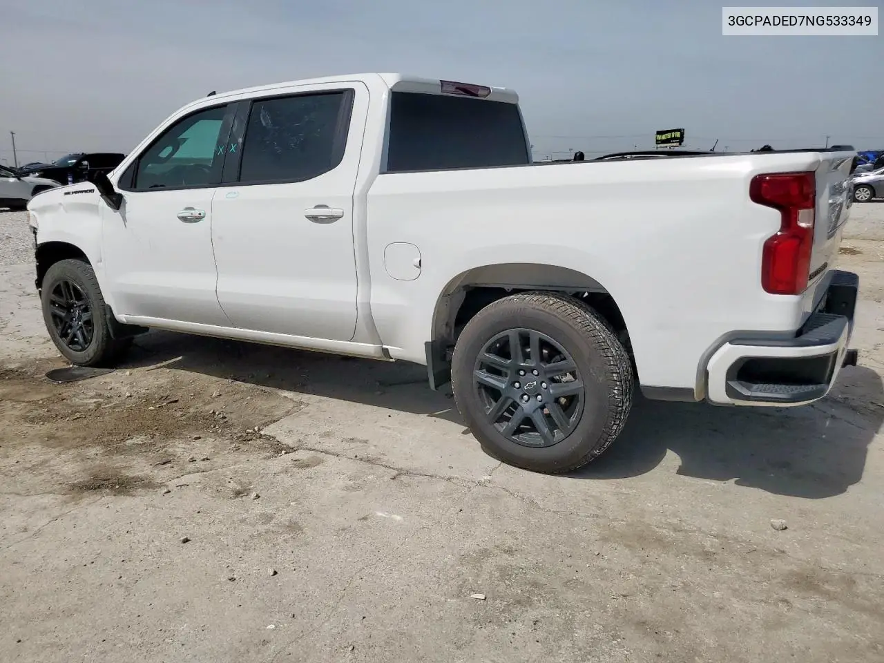 2022 Chevrolet Silverado C1500 Rst VIN: 3GCPADED7NG533349 Lot: 56895445
