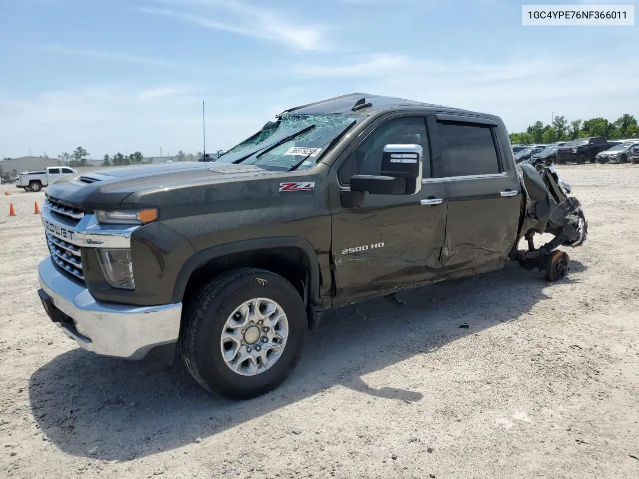 2022 Chevrolet Silverado K2500 Heavy Duty Ltz VIN: 1GC4YPE76NF366011 Lot: 56979295