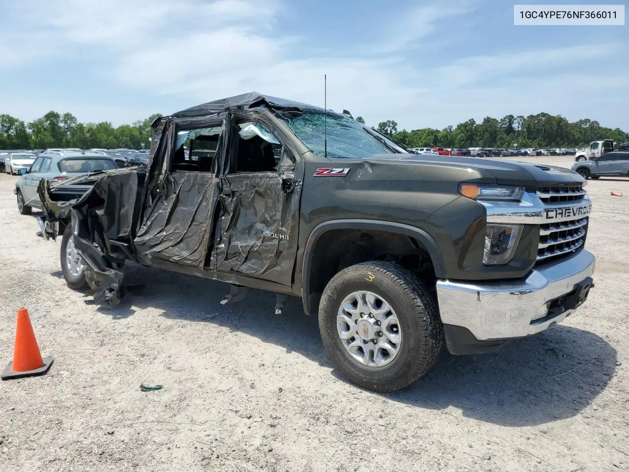 2022 Chevrolet Silverado K2500 Heavy Duty Ltz VIN: 1GC4YPE76NF366011 Lot: 56979295
