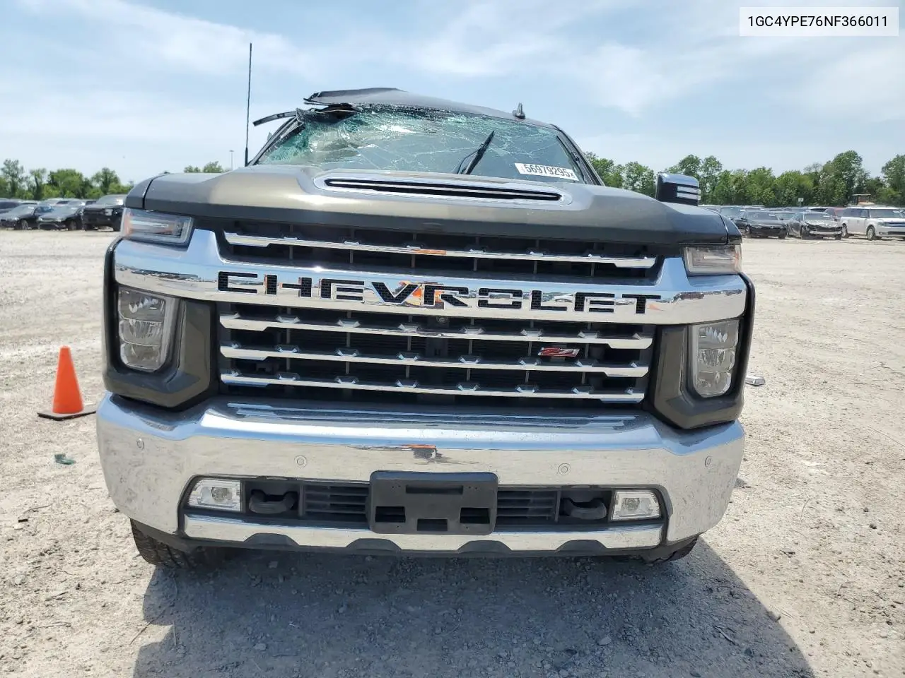 2022 Chevrolet Silverado K2500 Heavy Duty Ltz VIN: 1GC4YPE76NF366011 Lot: 56979295