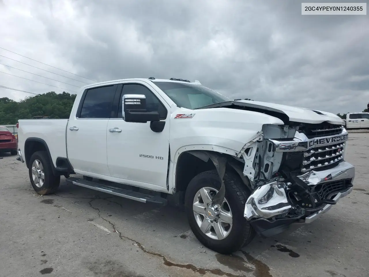 2022 Chevrolet Silverado K2500 Heavy Duty Ltz VIN: 2GC4YPEY0N1240355 Lot: 60935955