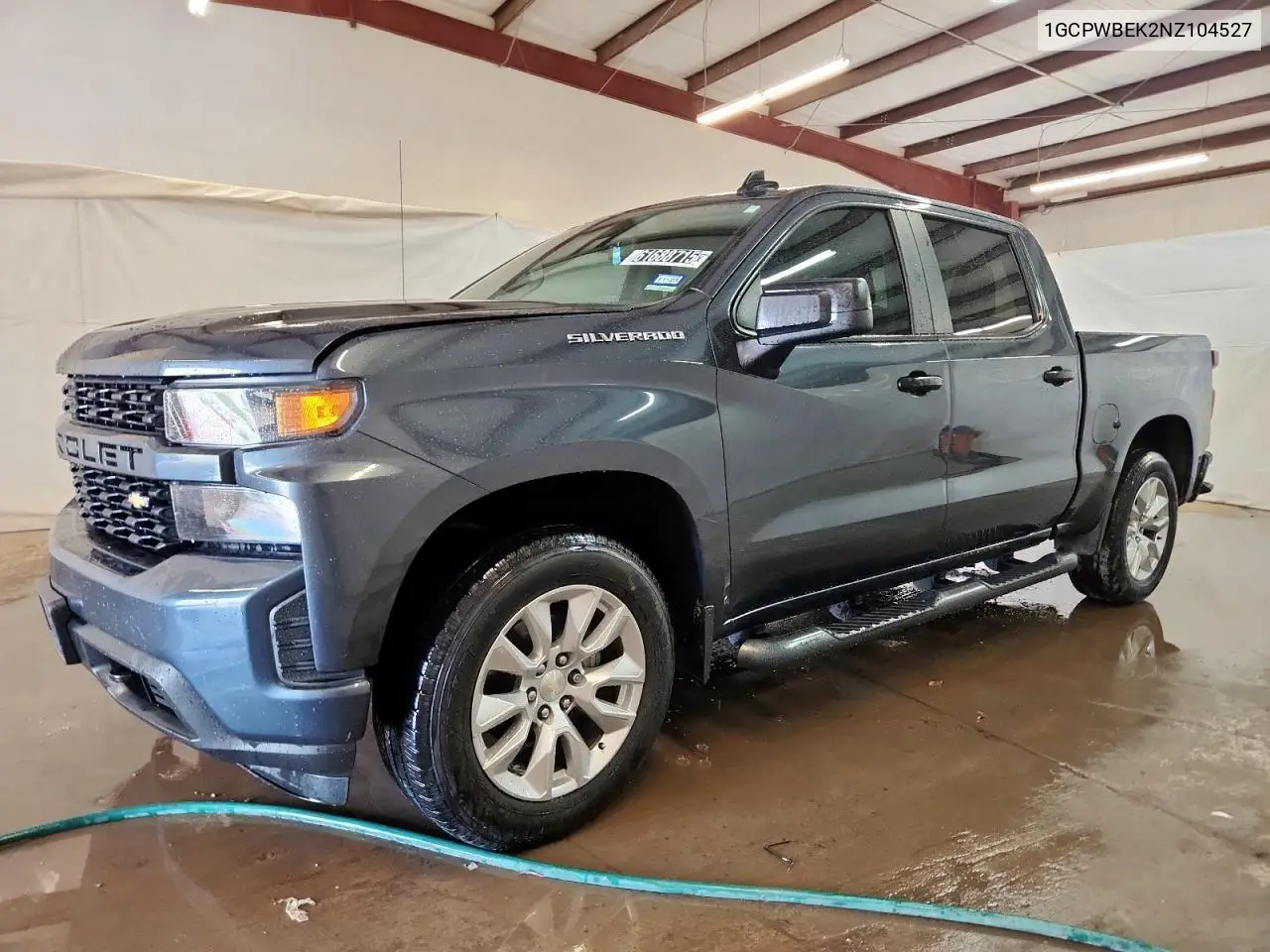 2022 Chevrolet Silverado Ltd C1500 Custom VIN: 1GCPWBEK2NZ104527 Lot: 61688715