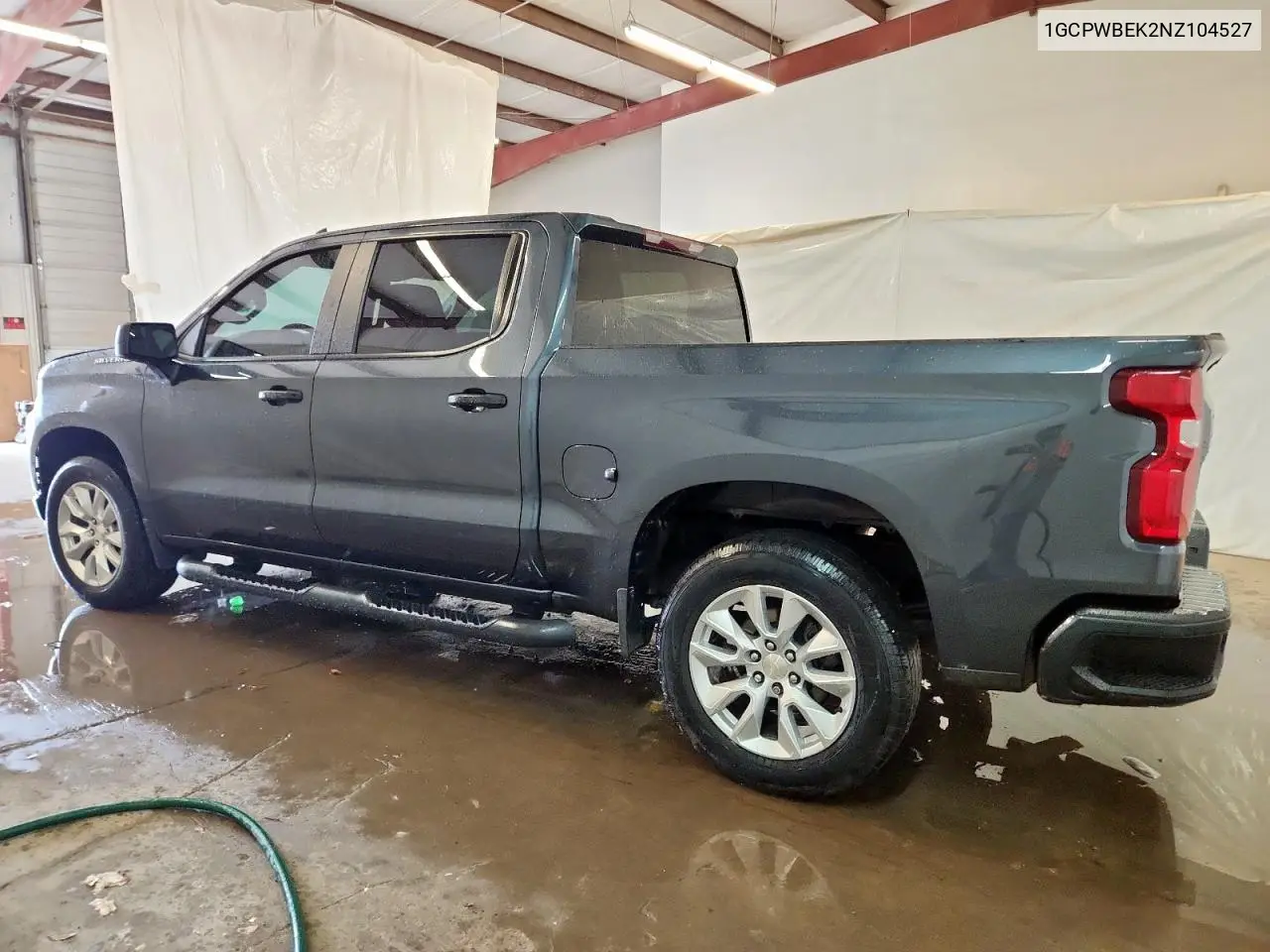 2022 Chevrolet Silverado Ltd C1500 Custom VIN: 1GCPWBEK2NZ104527 Lot: 61688715