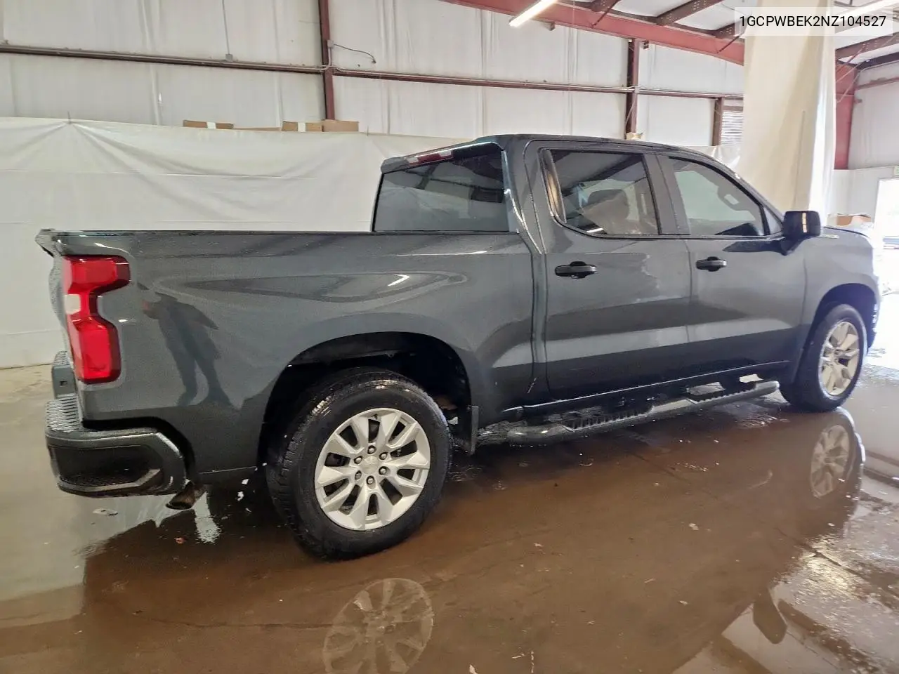 2022 Chevrolet Silverado Ltd C1500 Custom VIN: 1GCPWBEK2NZ104527 Lot: 61688715