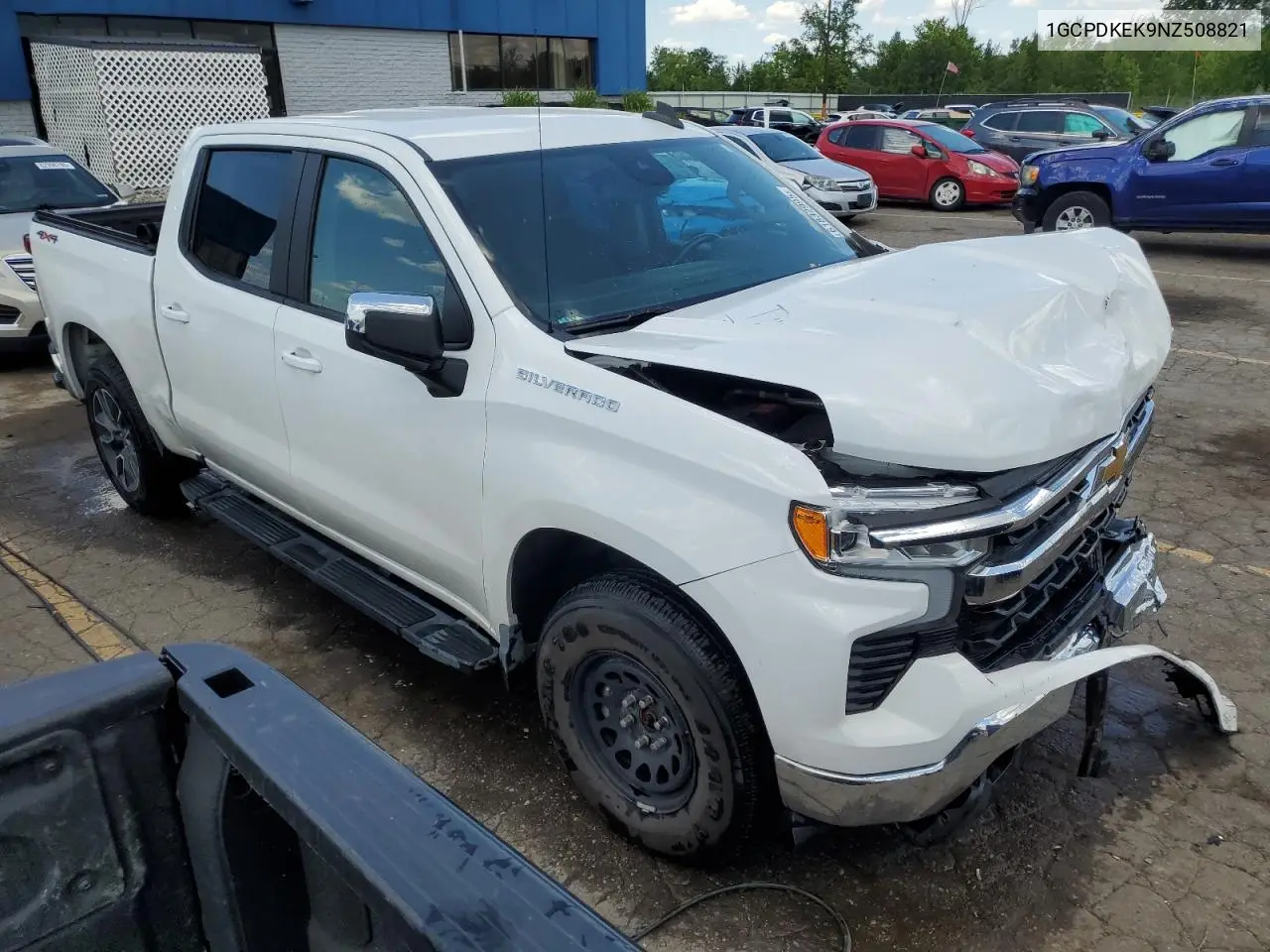 2022 Chevrolet Silverado K1500 Lt-L VIN: 1GCPDKEK9NZ508821 Lot: 61832995