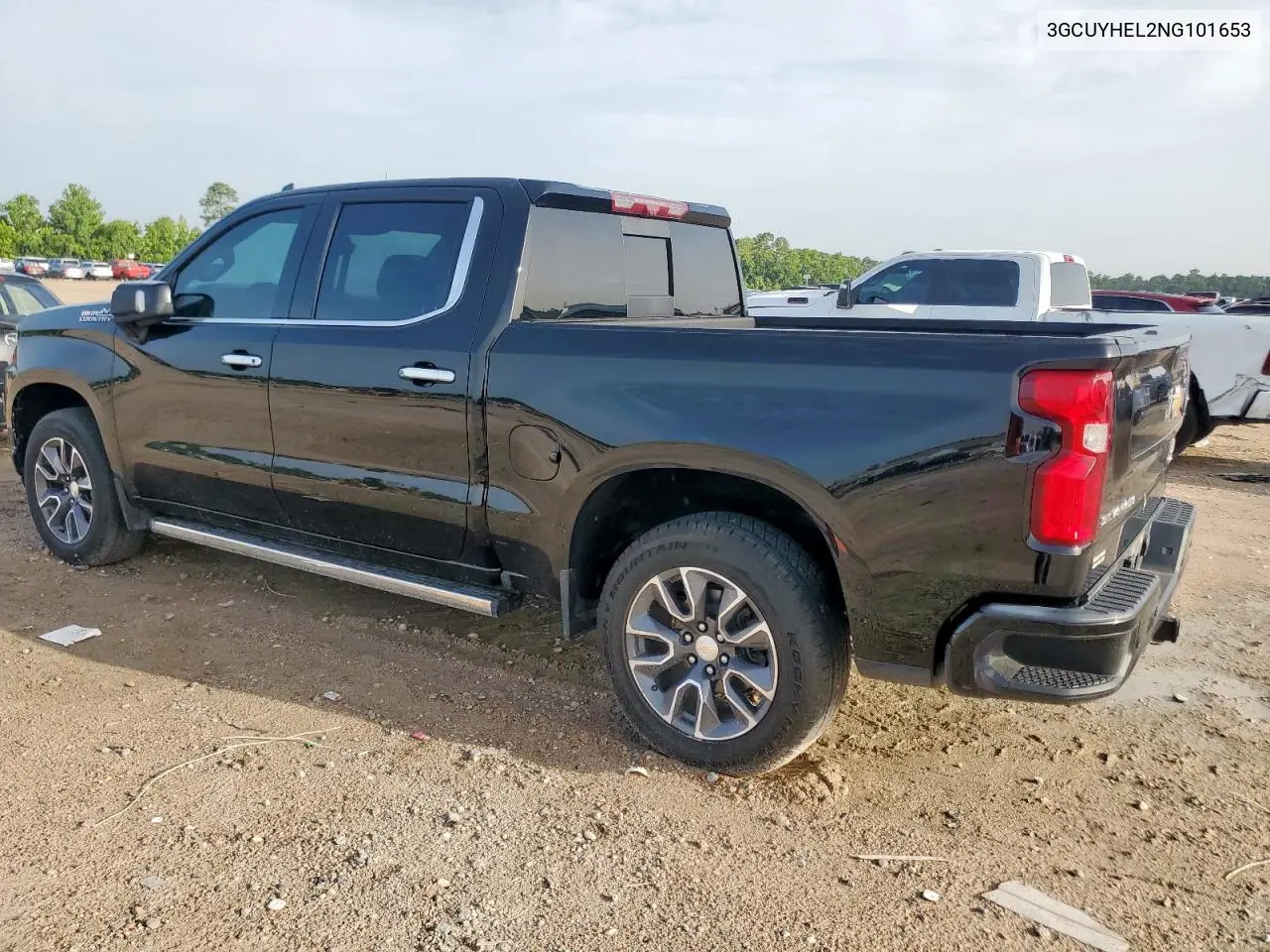 2022 Chevrolet Silverado Ltd K1500 High Country VIN: 3GCUYHEL2NG101653 Lot: 62034905