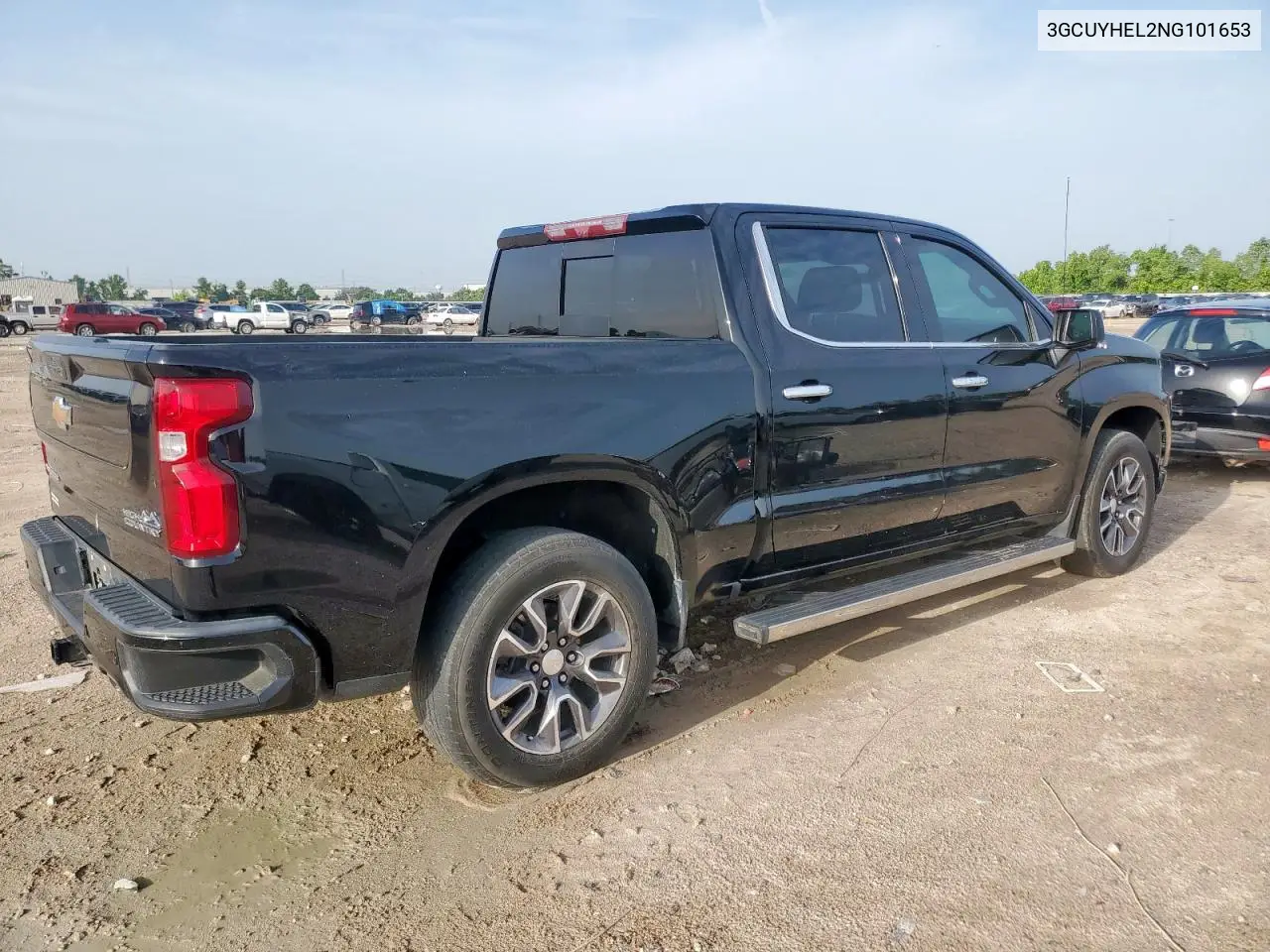 2022 Chevrolet Silverado Ltd K1500 High Country VIN: 3GCUYHEL2NG101653 Lot: 62034905