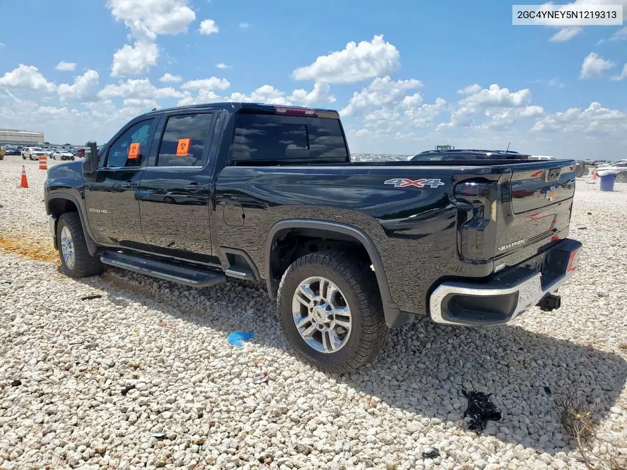 2022 Chevrolet Silverado K2500 Heavy Duty Lt VIN: 2GC4YNEY5N1219313 Lot: 62483725