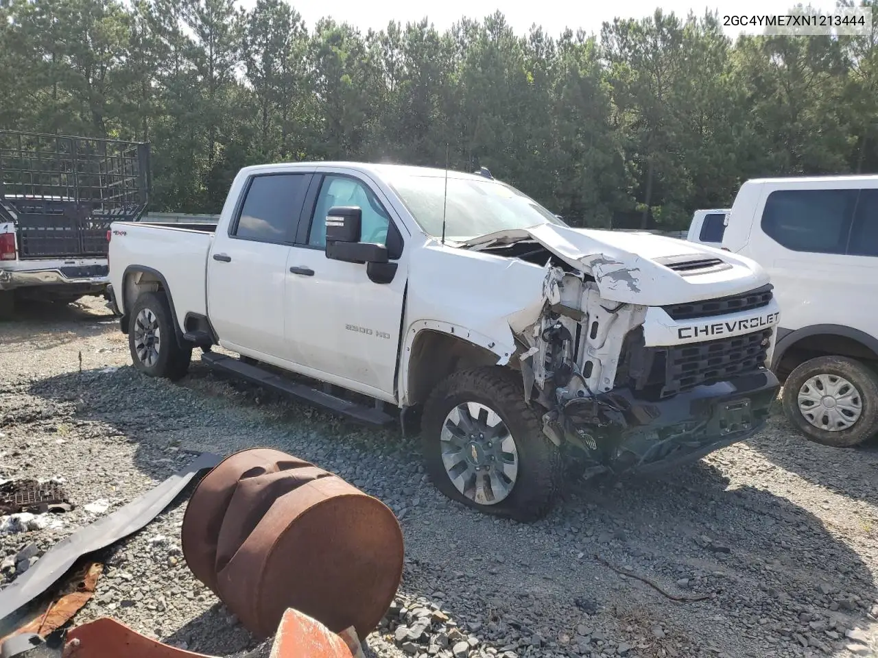 2022 Chevrolet Silverado K2500 Custom VIN: 2GC4YME7XN1213444 Lot: 62558795