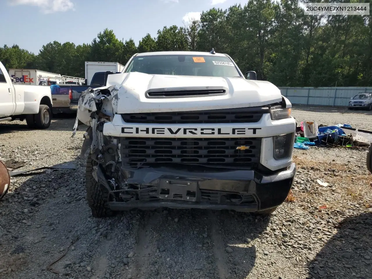 2022 Chevrolet Silverado K2500 Custom VIN: 2GC4YME7XN1213444 Lot: 62558795