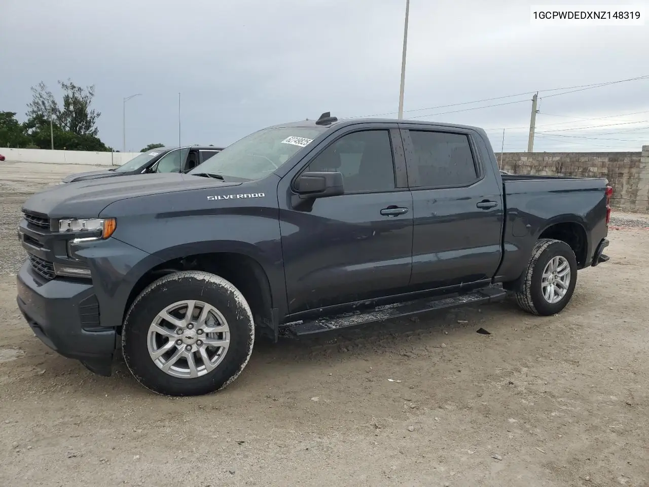 2022 Chevrolet Silverado Ltd C1500 Rst VIN: 1GCPWDEDXNZ148319 Lot: 62749825